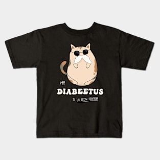 Diabeetus Funny Cat Kids T-Shirt